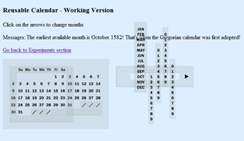 Reusable Calendar - Update 4 Screenshot